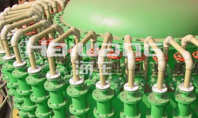 石灰石分級旋流器站